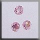 13021 Crystal Treasures-Round Bead 4mm Lt Rose Ab (Qty. 3) MAIN